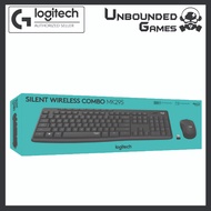 Logitech Wireless Combo Keyboard & Mouse MK295 with Silent Touch, Lag-free Wireless & Long-lasting B
