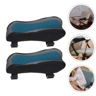 Chair Armrest Arm Pads Office Pad Rest Gaming Cushion Elbow Desk Pillow Computer Coverswristaccessories Polyester Sofa Covers  Slips