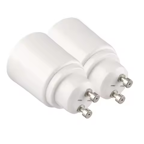 4pcs GU10 To E27 LED Light Bulb Adapter Lamp Holder Converter Socket Light Bulb Lamp Holder Adapter 