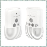 (DMHX) Baby Audio Monitor 2-Way Talk Baby Intercom Wireless Night Light Home Child Safety Device 2.4