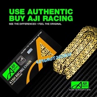 Aji Racing Crevon Rantai Spoket Motor Heavy Duty Gold Chain 415 415H 428 428H 122L 132L 138L Sprocke