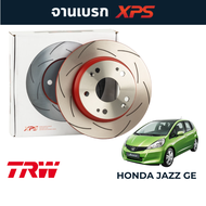 จานเบรกแต่ง TRW XPS (262mm / 239mm) สำหรับ Honda Jazz GE