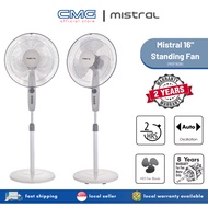 MISTRAL 16" OSCILLATING STAND FAN WITH TIMER (MSF1636) - 2 YEARS FULL WARRANTY