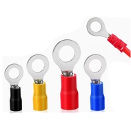 50pcs RV1, RV2, RV3 RV5 Ring Insulated Terminal Cable Wire Connector Crimp