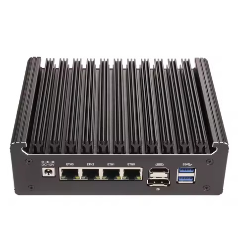 SZBOX K15 MINI PC Alder Lake-N95 / Twin Lake N150 DDR4 *1 Industrial Fanless Soft Router i5-8250U / 