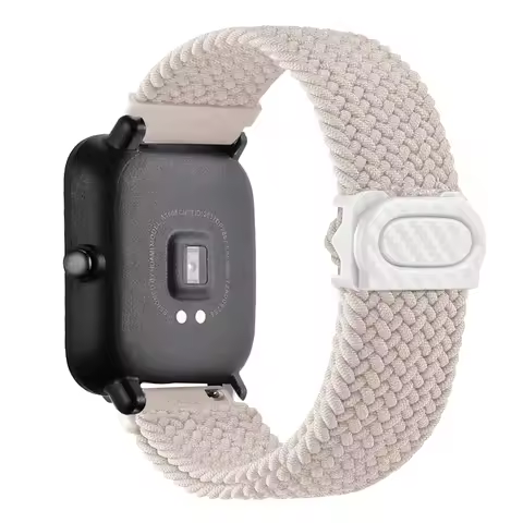 For Amazfit bip 6/5/Balance/helio/GTS/4/2e/Mini/3/GTR/4/3/Pro band Braided bracelet correa huawei gt