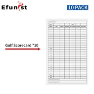 Golf Score Book PU Leather Durable Portable 4 Colors Score Notebook With Pencil And Score Card Golf 