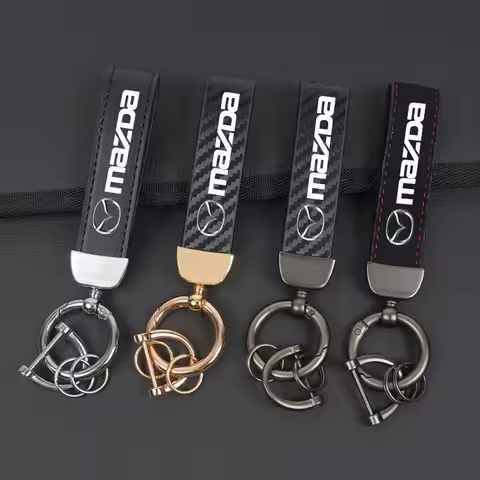 1Pcs For Mazda 2 3 6 5 Atenza CX3 CX5 MX5 CX7 Axela CX30 CX90 CX60 CX50 MazdaSpeed Car Key Rings Hig