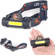 Senter Kepala LED Headlamp Senter Kepala Cas Lampu Kepala Murah Super Terang Anti Air Kopepod