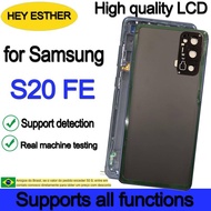 6.5'' Super AMOLED Replacement For Samsung S20 FE SM-G780F, SM-G780F/DSM LCD Display Touch Screen S2