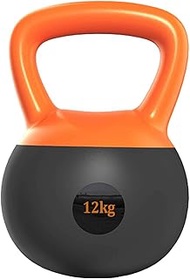 Kettlebell Soft Fitness Kettlebell, Home Gym Professional Strength Training Weight, Anti-collision P