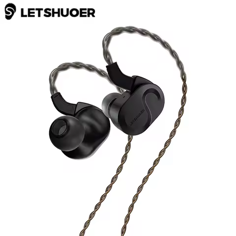 Letshuoer S08 In-ear Earphone Fourth Generation Dual-coil 13mm Planar Magnetic Driver Monitor HiFi E
