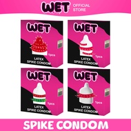 [ SPIKE CONDOM ] WET STORE Extra Big Head / Dragon / Spike Dotted / Ring Spike Condom Crystal Spike 