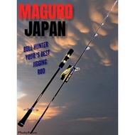 Maguro Jigging rod #Bull hunter #spinning #Ready Stock