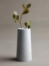 DIY 迷你 3d 豎條紋矽膠模具用於製作花瓶、乾花展示、石膏模具