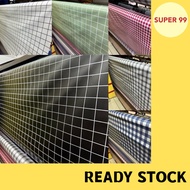 Royal Metallic Waterproof Tablecloth Lapik Meja Petak / Raya Alas Meja Makan / Alas Meja Plastik