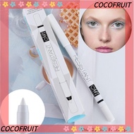 COCOFRUIT White Eyeliner Pencil Longlasting Smudge-proof Beauty Tools Pearlescent Charming