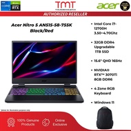 Acer Nitro 5 AN515-58-755K LAPTOP | i7-12700H | 32GB RAM 1TB SSD | 15.6" QHD | RTX 3070Ti | 4-Z RGB 