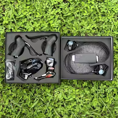 Wheeltop eds tx Wireless Electronic Road Bike Groupset 7-14S Carbon Rim/ Disc Brake Compatible Shift