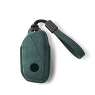 🇲🇾 BMW Alcantara Car Key Cover BMW 7 Series X1 X6 X7 iX i5 i7 XM U11 U12 Full Covered Car key cover 