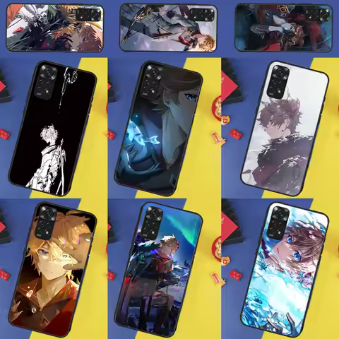 Genshin Impact Tartaglia Case For Xiaomi Redmi Note 9 10 11 12 13 14 Pro 9S 10S 11S 12S Redmi 14C 10