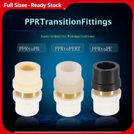 1/2 inch 3/4 inch 1 inch to 20/25/32 PPR straight through fittings. PPR to PE. PERT PB  pipe fitting