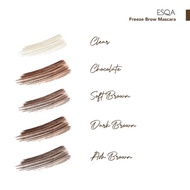 BARANG TERLARIS ESQA Freeze Tinted Brow Mascara Chocolate ESQA Browcara ESQA Eyebrow