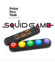 [Squid Game2] เกมหินแจ็คเกาหลี Gonggi [3D Print] หมากเก็บเกาหลี [จัดส่งจากประเทศไทย]