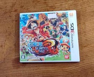 3DS日版遊戲- 海賊王 航海王 無限世界 赤紅 R（7-11取貨付款）