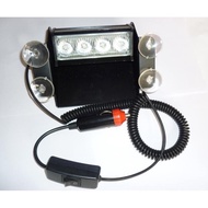 Strobe Light Strobe Light 4ledLED Strobe Light Warning Light Danger 4 Emergency Suction Cup Warning 