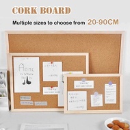 Cork board / Wooden Frame Cork Board Set Decorative Wall Board Writing Board