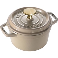"Staub Linen Collection: Brass Knob Cast Iron Cookware"