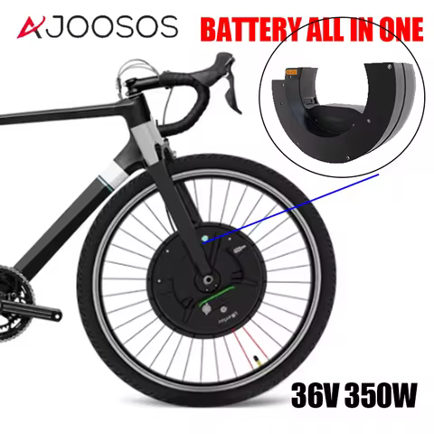 IMotor 3.0 Electric Bike Conversion KIt with Battery 36V 350 Front Motor Wheel 24"-29" 700C Wheel Si