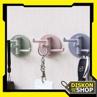 GANTUNGAN Shop - H803 Wall Mounted Hanger / 3-Prong WallHOOK 3-Hook Wall Hanging/