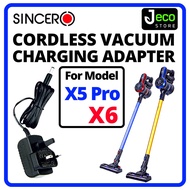 Sincero Vacuum Charger for X5 / X5 Pro / X6 Battery Charging Adapter Genuine Accessories Ori Sparepa