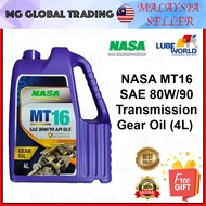 NASA MT16 Manual Transmission Gear Oil / Limited Slip Differential ( LSD ) Oil - SAE 80W/90 API GL5 