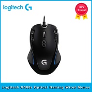 （เมาส์เกมมิ่ง）Logitech G300S Wired Gaming Mouse Laptop Gamer Mouse 2500DPI Optical Rechargeable Programmable Button Support Official Test G300S