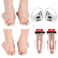 6 Pcs Magnet Silicon Orthopedic Insoles Foot Care Tool for Men Women Health Care O/X Type Leg Knee Varus Correction Heel Pad Shoes Accessories