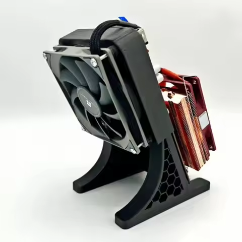 NERDQAXE++ AXP90-X47 Full Copper cooler BTC Miner 4.8TH/s 76 Watts Bitaxe NerdQaxe++