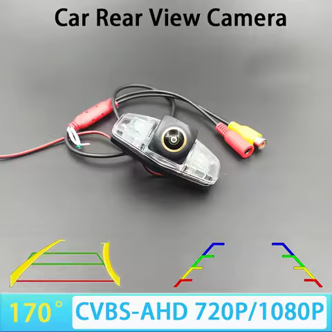 170 Degree AHD 1080P CVBS Car Rear View Reverse Backup Camera For Honda Pilot Accord Civic EK FD Ody