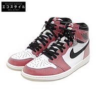 Nike DA2728-100 Air Jordan 1 Retro High OG Chicago 男款運動鞋，白色/黑色/RED，尺寸 32cm（二手）- 近全新