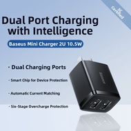 BASEUS | Fast Charging Dual USB Charger Plug 5V 2.1A