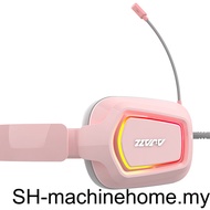 Ajazz AX368 Surround Sound Headphone RGB Low Latency Headset Computer Laptop Game Console Earphone D