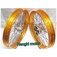 velg mx new 135 lebar 215/185/17 warna kuning