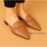 MNS SANDAL FLATSHOES HEELS 3CM SANDAL MULES HEELS 3CM