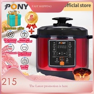 Pressure Non PONY Electric Digital Stick Stainless Steel Inner Pot Rice Steamer Multifunction Cooker
