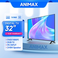 Animax Smart 32/40/43/50 inch TV Smart Digital TV FHD Ready LED Murah Meriah Smart Televis