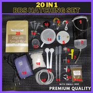 BBS Artemia Hatching set With Premium BBS Roe (20in1) - 250ml