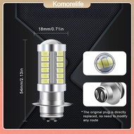 White Motorcycle Light Bulb Electric Scooter Led Headlight 33smd H2/P15d/T19 Led Modified Headlight