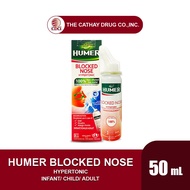 Humer Blocked Nose 100% Sea Water Nasal Spray 50mL